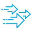 OMNI Healthcare provides quick turnaround personal injury settlements Speed icon that represents OMNI Healthcare's quick turnaround personal injury settlement for attorneys and clients